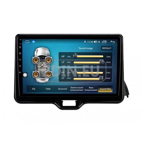 TOYOTA YARIS - 9" МУЛТИМЕДИЯ / Навигация android 16